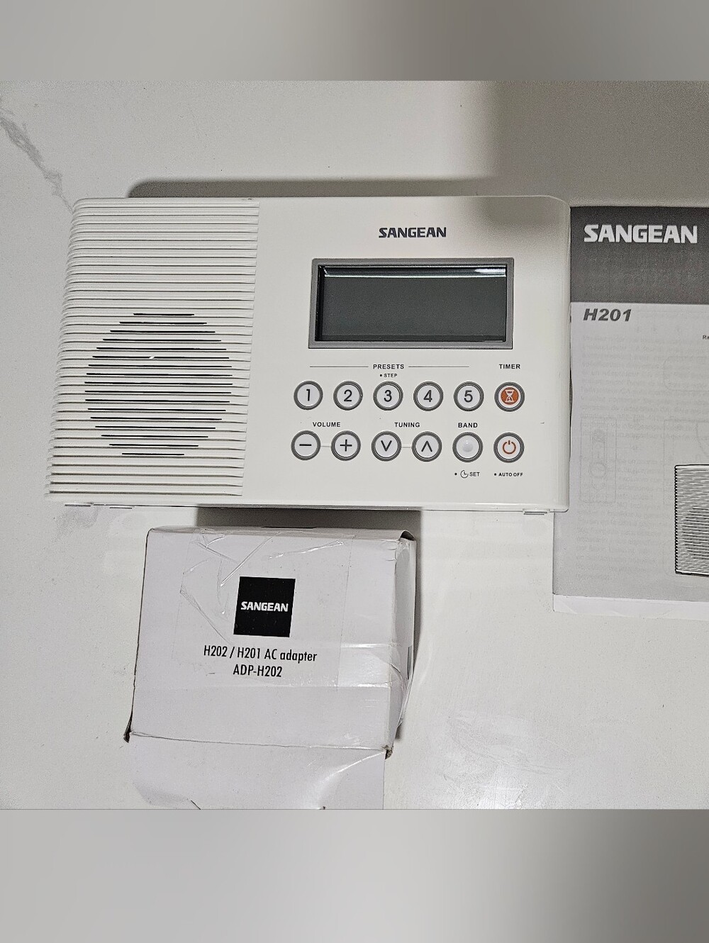 Sangean H201 Weather Alert Waterproof Shower Radio New Without Box - Picture 9 of 9